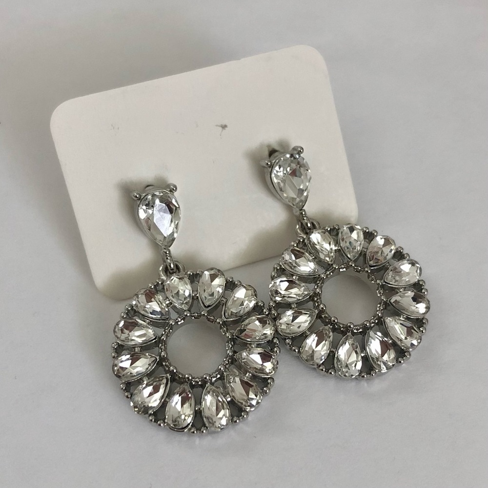 Silver Drop Earrings